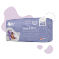 Baby’s Best Premium Diapers – Newborn 4-11 lbs (44 Diapers)